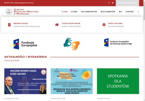 Uczelnia Społeczno-Medyczna w Warszawie